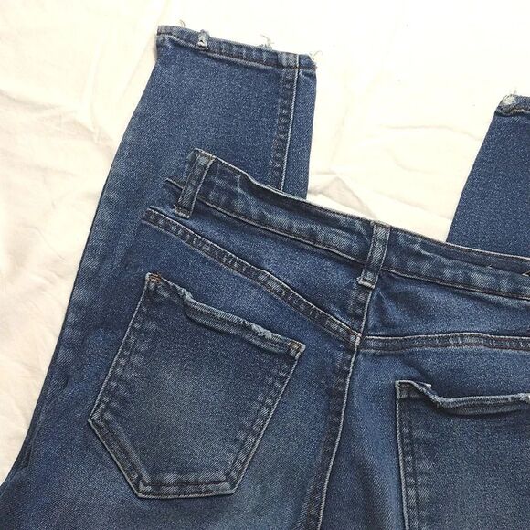 Vanilla Star Real Cheeky High Rise Ripped Distressed Jeans Size 29/ 9 - Picture 10 of 14